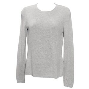 Vtg J.Crew 100% Cashmere Gray Sweater XXS FALL 2004 AS-IS Read Description